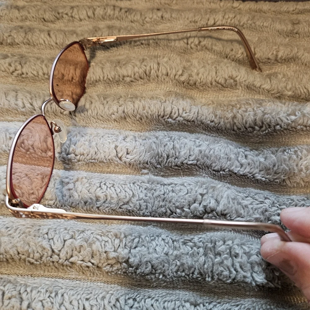 SALE ** Elegant Prescription Rose Gold-Toned Women's Sunglasses